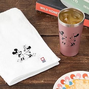 Amazon｜maebata Disney ディズニー タンブラー&今治タオル